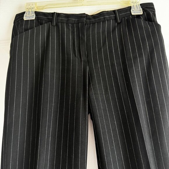 The Limited Classic Straight Leg Stretchy Pin-Stripe Pants - Size 2. - Picture 6 of 7